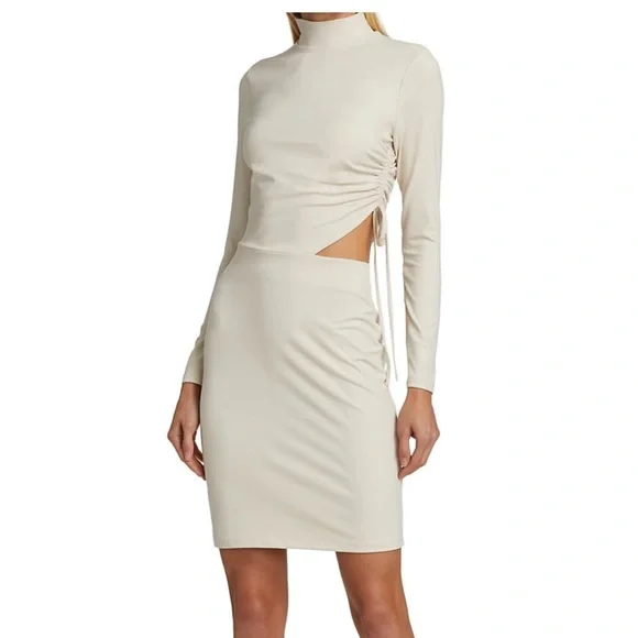 sir the label dahlia ruffle mini dress Sir The Label Dahlia Mini Dress (Tangerine)